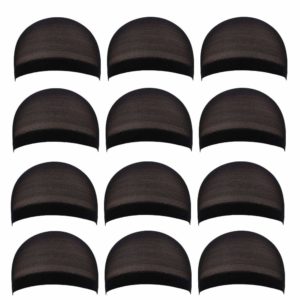 24pieces Unisex Nylon Bald Wig Hair Cap  