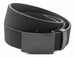 Anson Belt & Buckle Classic Black Buckle with Ratchet Belt Strap