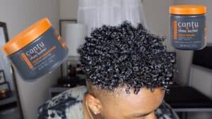 Comb your gel mixed hair