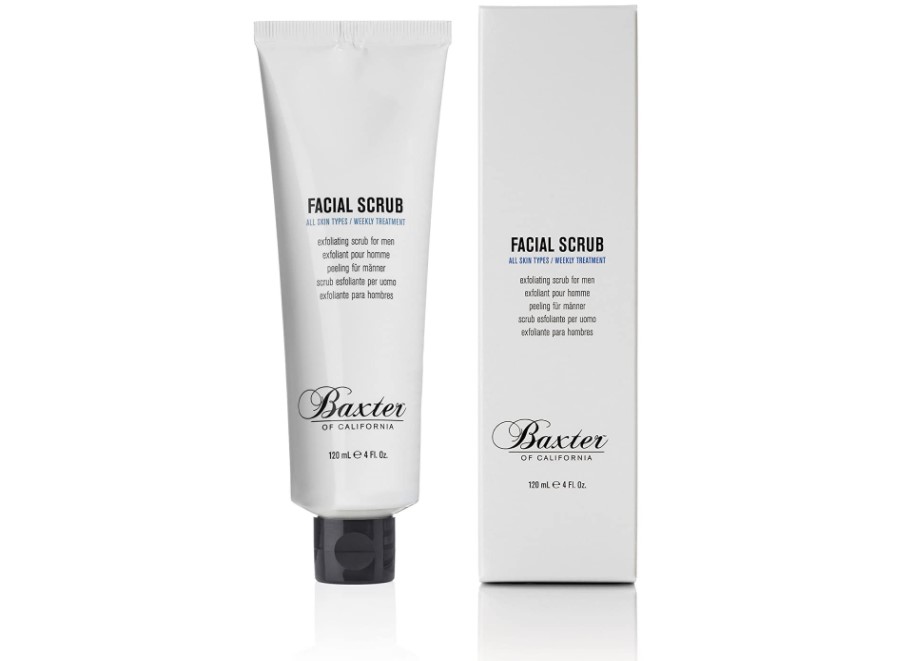 Baxter facial scrub review