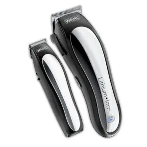 Wahl Clipper Lithium Ion Cordless Haircutting & Trimming Combo Kit